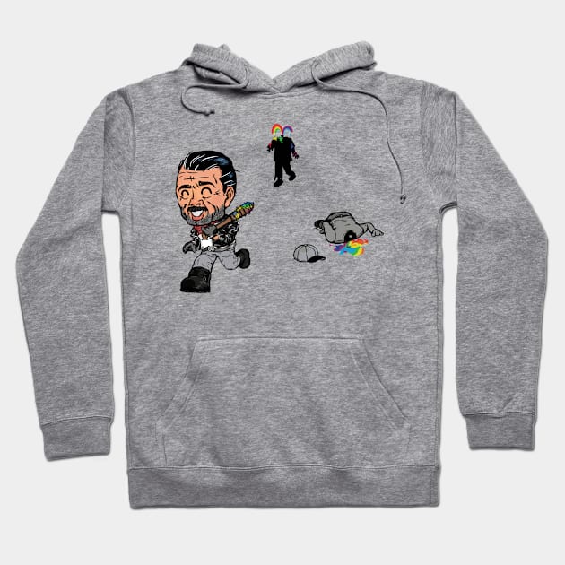 Negan Spreading Rainbow Hoodie by cheekenpeeg